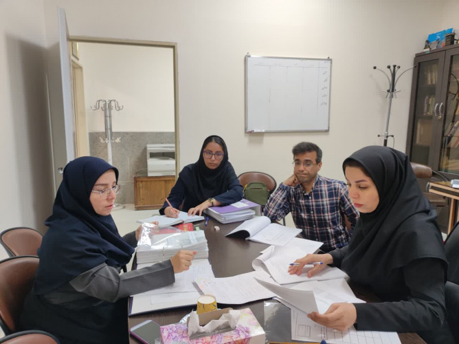 سلسله جلسات پایش و بررسی مستندات اعتباربخشی برنامه آموزشی دکترای دندانپزشکی عمومی
