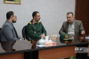 برگزاری نشست سرپرست دانشگاه علوم پزشکی اراک با فرمانده سپاه روحالله استان مرکزی