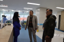بازدید رئیس و معاونین دانشگاه علوم پزشکی اراک از بیمارستان حضرت ولیعصر (عج) و بررسی روند انتقال بخشها