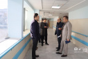 بازدید رئیس و معاونین دانشگاه علوم پزشکی اراک از بیمارستان حضرت ولیعصر (عج) و بررسی روند انتقال بخشها