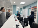 بازدید رئیس دانشگاه علوم پزشکی اراک از بیمارستان سینا رضایی آشتیانی