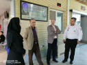 بازدید جانشین رئیس دانشگاه در ستاد سفرهای نوروزی از از بیمارستان امام صادق (ع) شهرستان دلیجان