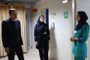 بازدید سرزده رئیس دانشگاه علوم پزشکی اراک از بیمارستان امام خمینی (ره) محلات