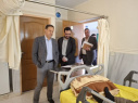 بازدید جانشین رئیس دانشگاه از بیمارستان والفجر تفرش و بررسی چالش‌های درمانی
