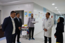 بازدید سرزده رییس دانشگاه علوم پزشکی اراک از بیمارستان امیرالمومنین(ع)