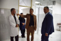 بازدید رییس دانشگاه علوم پزشکی اراک از حوزه سلامت شهرستان شازند در ایام نوروز