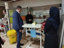 بازدید شبانه و سرزده رئیس دانشگاه علوم پزشکی اراک از بیمارستان امیرالمومنین(ع)