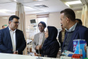 بازدید نوروزی نماینده مجلس و رئیس دانشگاه علوم پزشکی از بیمارستان آیتالله خوانساری
