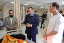 بازدید نوروزی نماینده مجلس و رئیس دانشگاه علوم پزشکی از بیمارستان آیتالله خوانساری