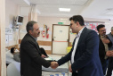 بازدید نوروزی نماینده مجلس و رئیس دانشگاه علوم پزشکی از بیمارستان آیتالله خوانساری