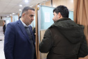 بازدید رئیس دانشگاه علوم پزشکی اراک از بخش اورژانس و اتاق عمل بیمارستان حضرت ولیعصر (عج)