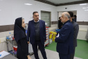 بازدید رئیس دانشگاه علوم پزشکی اراک از بخش اورژانس و اتاق عمل بیمارستان حضرت ولیعصر (عج)