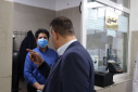 بازدید رییس دانشگاه علوم پزشکی اراک از بخش اورژانس بیمارستان امیرکبیر