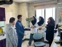 بازدید جانشین رییس دانشگاه علوم پزشکی اراک در ستاد نوروزی از بیمارستان سینا اراک
