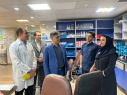 بازدید جانشین رییس دانشگاه علوم پزشکی اراک در ستاد نوروزی از بیمارستان های امیرالمومنین(ع) و سینا رضایی آشتیانی