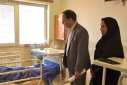 بازدید جانشین رئیس دانشگاه علوم پزشکی اراک در ستاد نوروزی از مجموعه سلامت شهرستان فراهان
