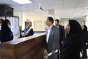 بازدید جانشین رئیس دانشگاه علوم پزشکی اراک در ستاد نوروزی از مجموعه سلامت شهرستان فراهان