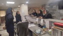 بازدید مسئول ستاد نوروزی دانشگاه علوم پزشکی اراک از بیمارستان امام صادق (ع) دلیجان