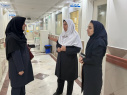 بازدید دکتر بهزاد خوانساری نژاد و دکتر عاطفه صالح فرد از بیمارستان امام خمینی(ره) اراک
