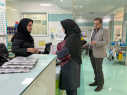 بازدید دکتر بهزاد خوانساری نژاد و دکتر عاطفه صالح فرد از بیمارستان امام خمینی(ره) اراک