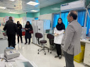 بررسی وضعیت خدمات درمانی در کمیجان؛ بازدید مسئولان دانشگاه علوم پزشکی اراک از ستاد و بیمارستان امام علی (ع) کمیجان