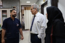 بازدید مسئول ستاد نوروزی دانشگاه علوم پزشکی اراک از بیمارستان سینا