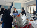 بازدید جانشین رییس دانشگاه علوم پزشکی اراک در ستاد نوروزی از بیمارستان امیرالمؤمنین(ع)