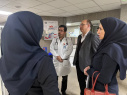 بازدید جانشین رییس دانشگاه علوم پزشکی اراک در ستاد نوروزی از بیمارستان امیرکبیر