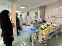بازدید جانشین رئیس دانشگاه علوم پزشکی اراک در ستاد نوروزی از بیمارستان تامین اجتماعی شازند