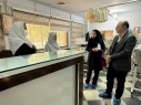 بازدید جانشین رئیس دانشگاه علوم پزشکی اراک در ستاد نوروزی از بیمارستان تامین اجتماعی شازند