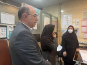 بازدید دکتر علیرضا کمالی از بیمارستان امیرکبیر در ادامه نظارتهای ستاد نوروزی