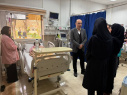بازدید دکتر علیرضا کمالی از بیمارستان امیرکبیر در ادامه نظارتهای ستاد نوروزی
