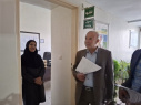 بازدید مسئول ستاد نوروزی دانشگاه علوم پزشکی اراک از مرکز بهداشت و بیمارستان والفجر شهرستان تفرش