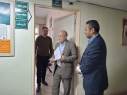 بازدید مسئول ستاد نوروزی دانشگاه علوم پزشکی اراک از مرکز بهداشت و بیمارستان والفجر شهرستان تفرش