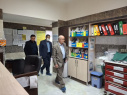 بازدید مسئول ستاد نوروزی دانشگاه علوم پزشکی اراک از مرکز بهداشت و بیمارستان والفجر شهرستان تفرش
