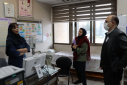 بازدید جانشین رئیس دانشگاه علوم پزشکی اراک از بیمارستان خصوصی سینا در ایام نوروز