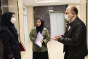 رصد روند خدمترسانی در ایام نوروز با بازدید از بخشهای بیمارستان آیت الله خوانساری