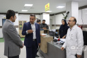 بازدید رییس دانشگاه علوم پزشکی اراک از بیمارستان حضرت ولیعصر (عج) با محوریت ارزیابی روند خدمترسانی و رفع نواقص