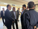 بازدید سرپرست مرکز هماهنگی امور اقتصادی وزارت بهداشت از مرکز آموزشی درمانی حضرت ولیعصر(عج)