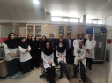 دیدار معاون درمان دانشگاه علوم پزشکی اراک با کارکنان آزمایشگاههای مراکز درمانی به مناسبت روز علوم آزمایشگاهی