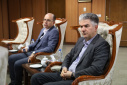 دیدار معاون درمان وزارت بهداشت با استاندار مرکزی و بررسی مسائل حوزه سلامت استان