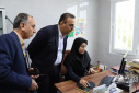 بازدید رئیس دانشگاه علوم پزشکی اراک از مرکز خدمات جامع سلامت شماره یک