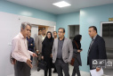 از ارزیابی شرکتهای نوپا تا بررسی خدمات سلامت؛ بازدید دکتر نظری از مراکز تابعه دانشگاه