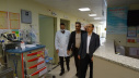 نظارت بر ارائه خدمات درمانی در بیمارستان مهر خنداب با حضور رئیس دانشگاه علوم پزشکی اراک