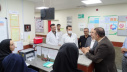 نظارت بر ارائه خدمات درمانی در بیمارستان مهر خنداب با حضور رئیس دانشگاه علوم پزشکی اراک