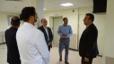 نظارت بر ارائه خدمات درمانی در بیمارستان مهر خنداب با حضور رئیس دانشگاه علوم پزشکی اراک
