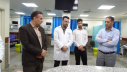 نظارت بر ارائه خدمات درمانی در بیمارستان مهر خنداب با حضور رئیس دانشگاه علوم پزشکی اراک