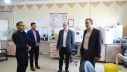 بازدید رئیس دانشگاه علوم پزشکی اراک از ستاد شبکه بهداشت و درمان شهرستان خنداب و آزمایشگاه مرکز بهداشت