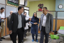 بازدید رییس دانشگاه علوم پزشکی اراک از مرکز آموزشی درمانی امیرالمومنین(ع)