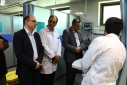 بازدید رییس دانشگاه علوم پزشکی اراک از مرکز آموزشی درمانی امیرالمومنین(ع)